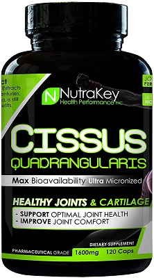 capsules de cissus quadrangularis de Nutrakey